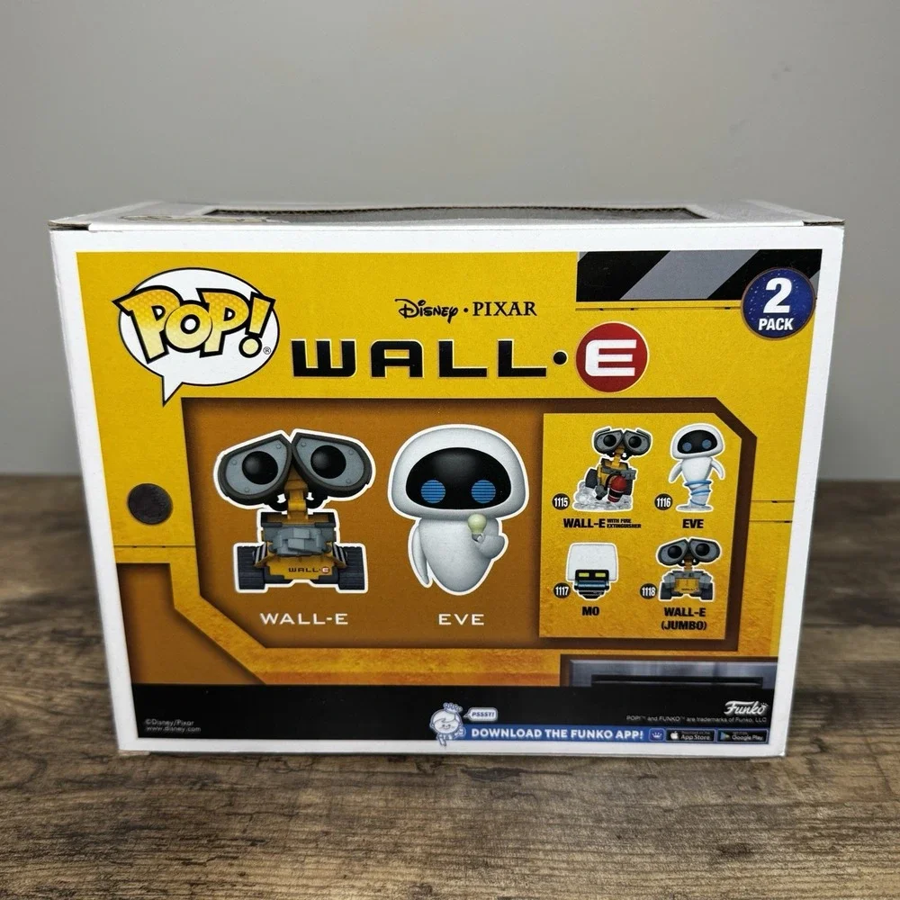 Funko POP! Disney Pixar Wall-E & Eve Target Exclusive Vinyl Figure